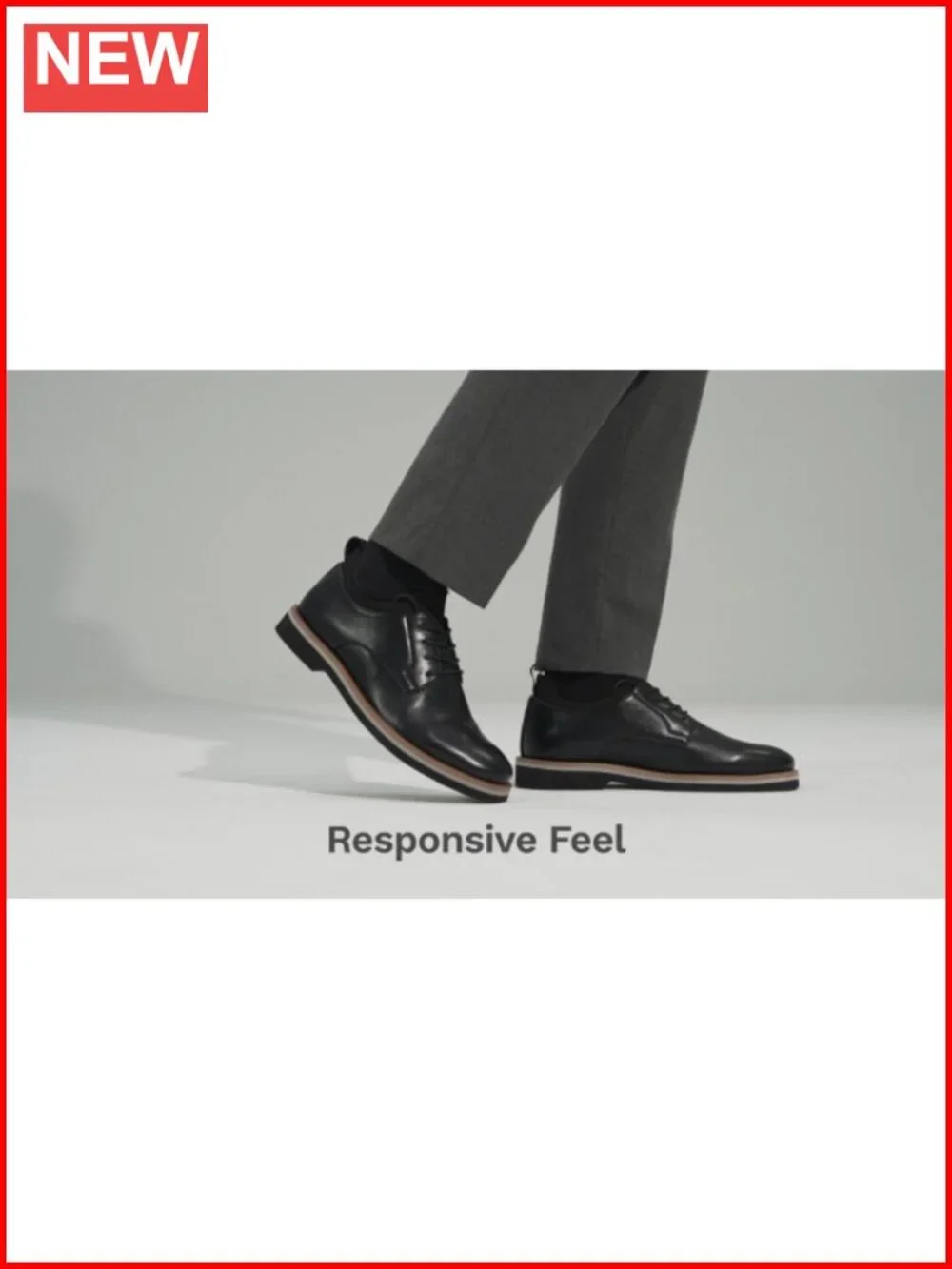 Men's Lace-Up Fashion Dress Shoes - Lightweight Cushioned Oxfords